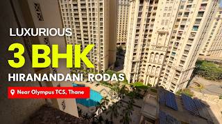 3 Bhk Luxury Flat For Sale In Hiranandani Estate, Thane 1250 Carpet Balcony Home Near Tcs Campus