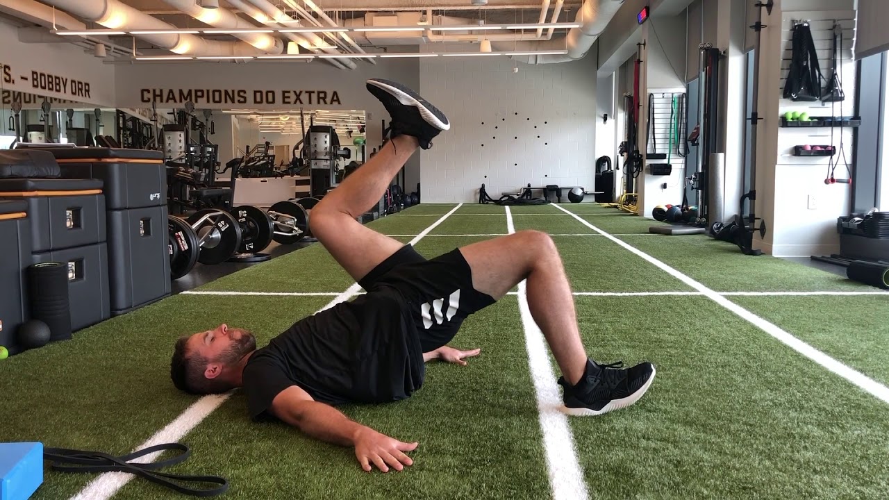 1 Leg Hip Lift YouTube