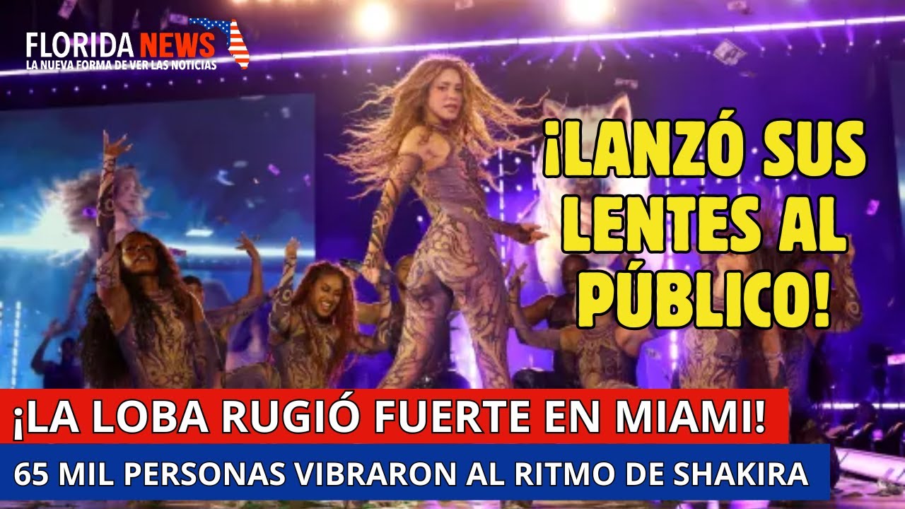 Đây là diễn biến đêm tuyệt vời của Shakira tại Miami.