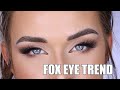 I Tried the Fox Eye Makeup Technique...