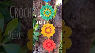 Diseño Chakras Crochet Deco 🌸Diseño fácil y rápido  #crochet #hechoamano #tutorial