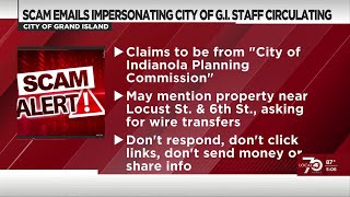 Grand Island officials warn of fraudulent planning commission email scam