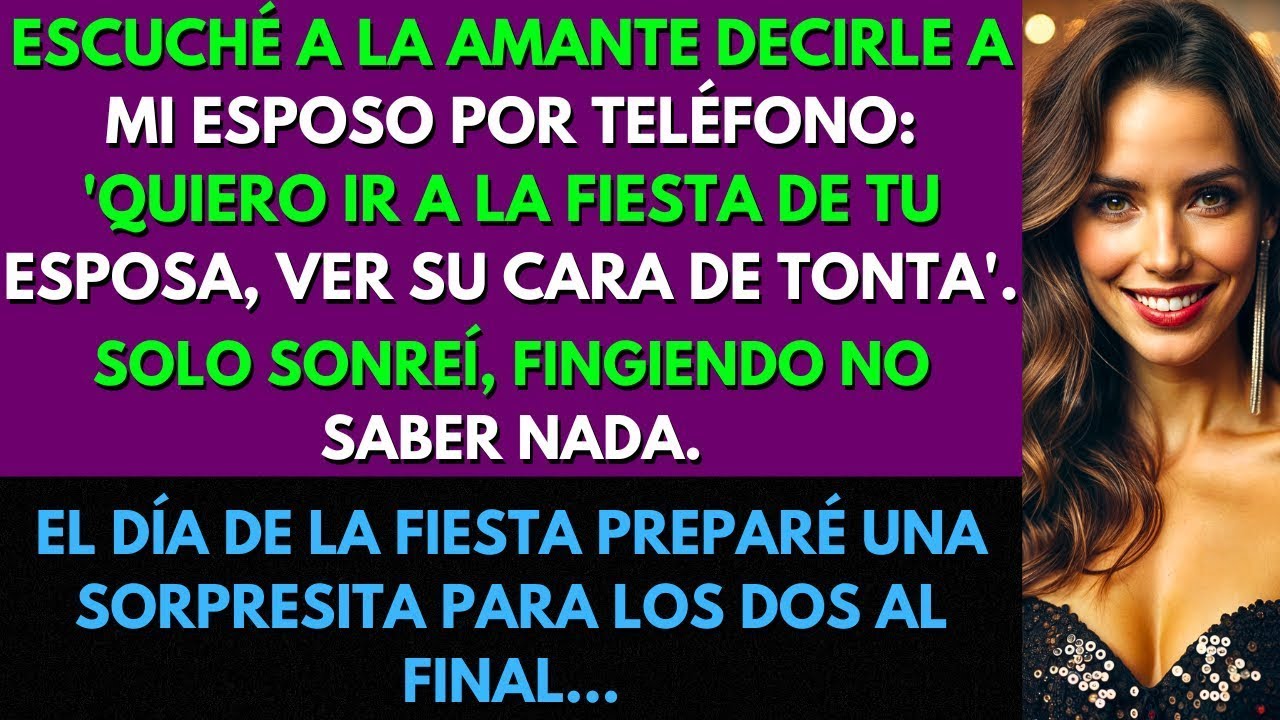 Cuando La Amante Apareció En Mi Fiesta, Fingí no Saber Nada, Pero Ya Tenía Una Sorpresita