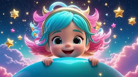 Twinkle Twinkle Little Star Neon Galaxy Glow | Best Nursery Rhymes and Kids Songs Collection
