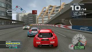 Ridge Racer 7 ARCADE Single Race at Aviator Loop with Abeille(CATEGORY 4) [Control view]