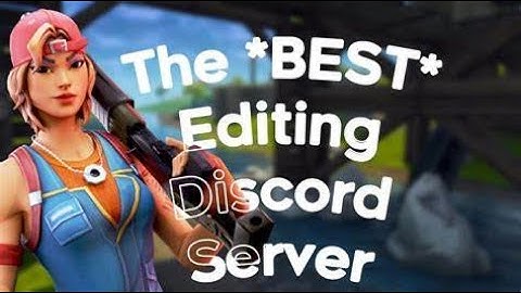 New DISCORD SERVER!!!!! (For editors) Join link in description👇