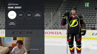 make an nhl jersey