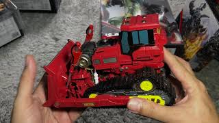 Transformers 2 Revenge of the Fallen Rampage Devastator Bulldozer Truck Mechanical Team MT01