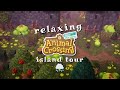 Sleepy Rainy Island Tour 😴 Animal Crossing ASMR (NO TALKING)