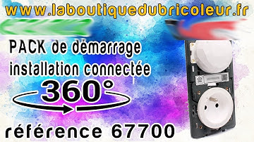 NETATMO Pack installation connectée Céliane ref 67700 1 prise control + 1 commande départ/arrivée