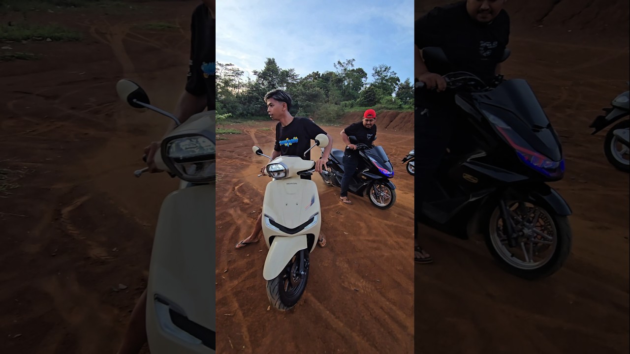 papa adit fajar motornya keluar asap #trendingshorts