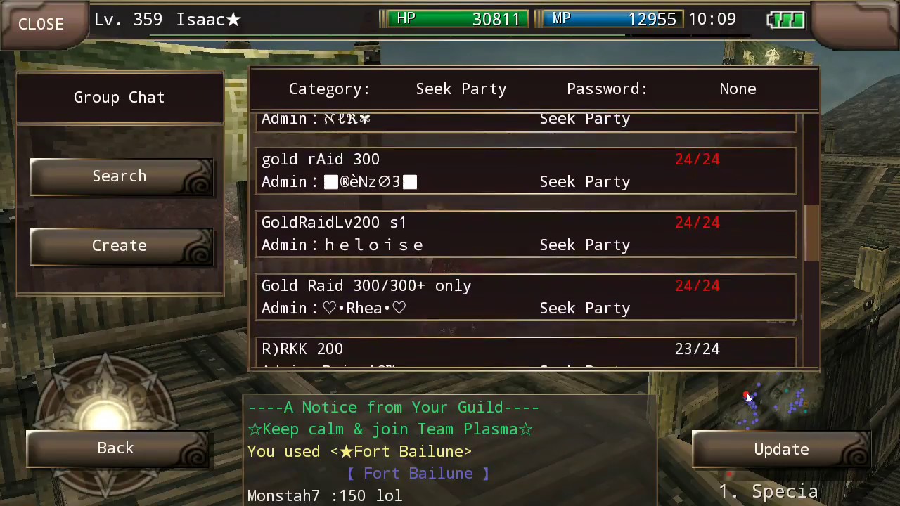 Iruna Online new Update Boss Rush 200 xD YouTube