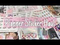 Planner Sticker Haul | Caress Press, Glam Planner, SPC and more!