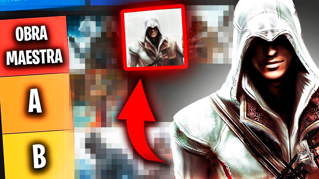MI RANKING DEFINITIVO DE ASSASSIN'S CREED | Los MEJORES y PEORES juegos TIER LIST