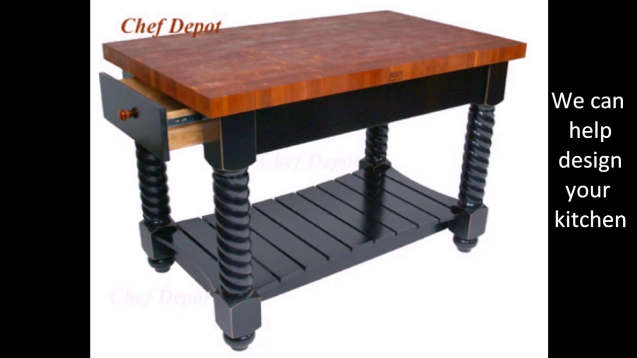 High Butcher Block Table You High Butcher Block Table
