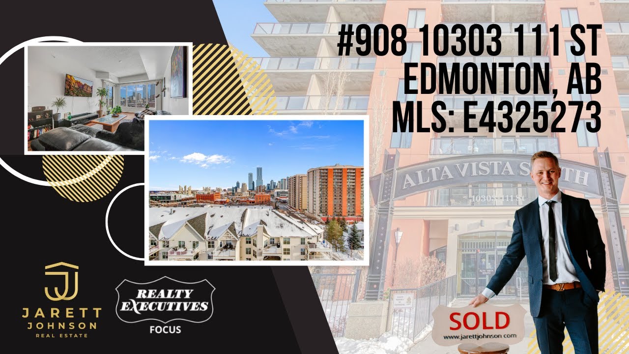 Downtown Edmonton Condo For Sale 908 10303 111 St Jarett Johnson