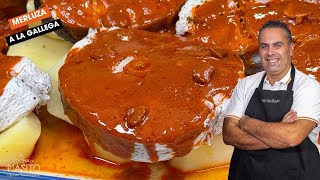 Merluza a la gallega Receta tradicional de Galicia