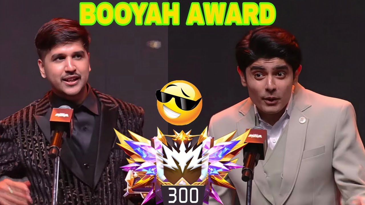 Booyah Award total gaming vs desi Gamer 👑 