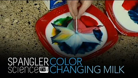 Color Changing Milk - Cool Science Experiment