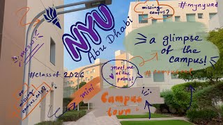 NYU Abu Dhabi Campus Glimpses - Unfiltered - Not a Full Tour, Just My Phone's Memory Lane