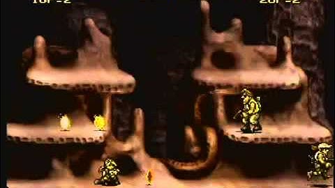 PS2) Metal Slug 6 Final mission Two-Player no die clear