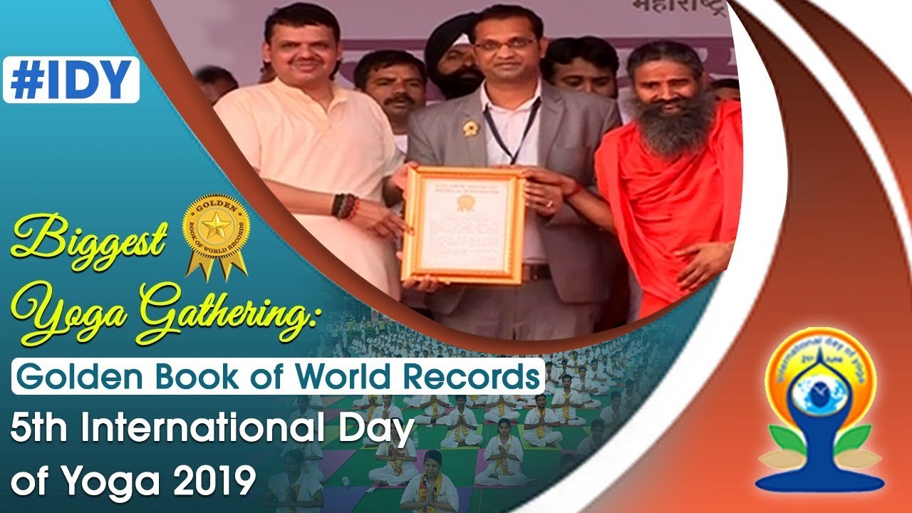 Biggest Yoga Gathering Golden Book of World Records 5th