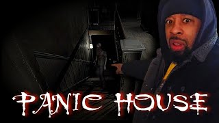 MY HEART CAN'T HANDLE THIS! - PANIC HOUSE PS5 #scarygaming  #horrorgaming #indiegame