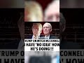 Trump Says He Has No Idea How McConnell Is Doing