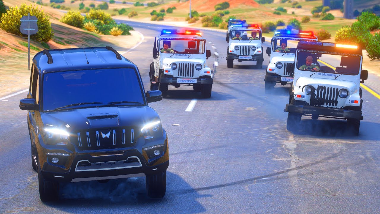 Lofar gaming gta 5 scorpio vs police thar video in gta 5 #lofargaming # ...