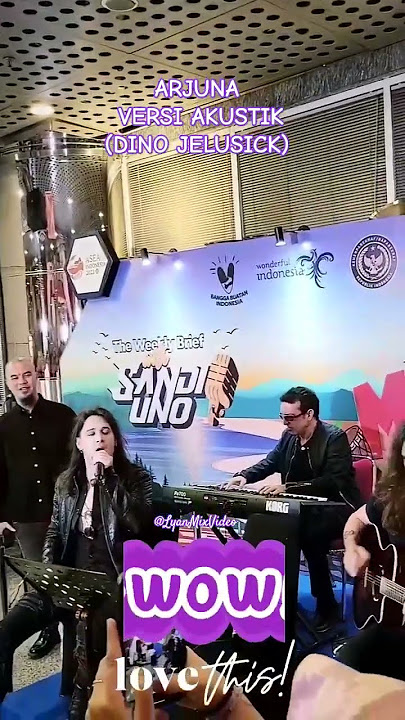 ARJUNA VERSI AKUSTIK - DINO JELUSICK, KEREN !!