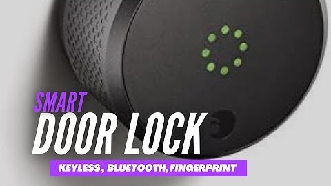 Smart Door Lock No key No FingerPrint - Amazing Tech Gadgets on Amazon #techgadgets #Amazon
