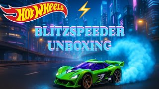 Hot Wheels Blitzspeeder | Futuristic Racing Beast 🌬️🌩️⚡️| 215/250 | 2025