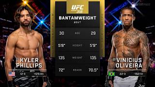 Kyler Phillips x Vinicius "LokDog" Oliveira | LUTA COMPLETA | UFC Vegas 119