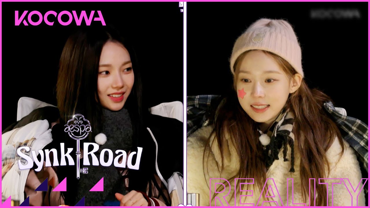 New aespa game Catch The Star! Who will win? l aespa's Synk Road Ep 8 [ENG SUB] | KOCOWA