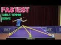 Learning FASTEST Table Tennis Serve | MLFM Tutorial