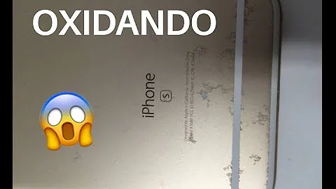 O que fazer quando o iPhone oxida?