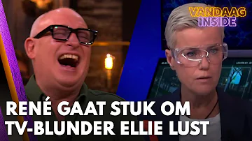 Vandaag Inside-tafel gaat helemaal stuk om TV-blunder van Ellie Lust | VANDAAG INSIDE