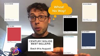 BACK IN AUGUST: Our Top 6 Century Solid Fabric Colors