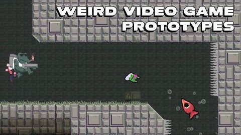 weird video game prototypes (by me)