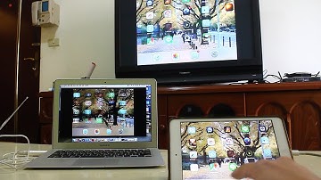 iPad become wireless UHF  DVB-T TV STATION.