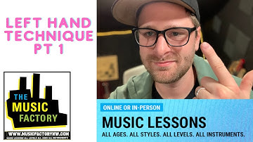 Music Factory Video Lessons - Left Hand Technique pt1