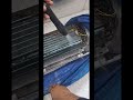 How to clean evaporator coil gree unit 2.5tr #short #generalcleaning #youtube #hvactech #highlights