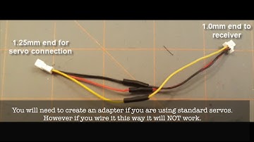 Banggood 2.4G 4CH Micro Low Voltage DSM2 DSMX Receiver with Built-in Brushed ESC Servo Wiring