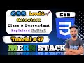 CSS Class Selector aur Descendant Selector Explained with Examples | CSS in Hindi | MERN Stack #37