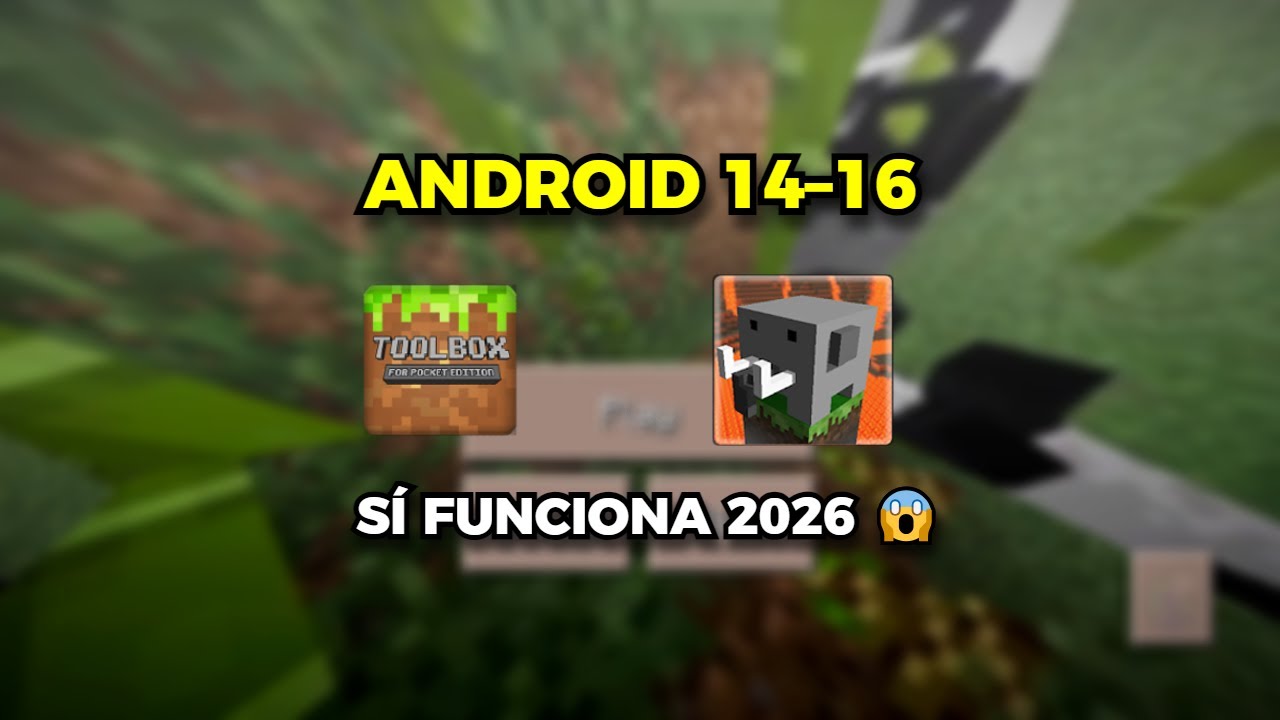 COMO INSTALAR CRAFTSMAN Y TOOLBOX PARA ANDROID 14, 15 y 16