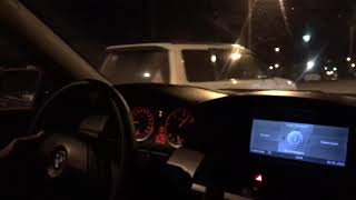 E60 530D vs Subaru Forester boost up 300hp screenshot 1