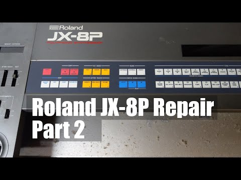 「最終引越しセール」アフタータッチ修復された • Roland JX-8P JD-800とJX-8Pが小さくなって復活! Roland Boutiqueシリーズの新