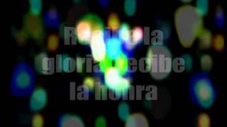 Video thumbnail of "Recibe la gloria letra"