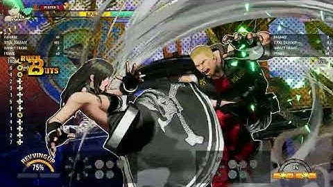 Fatal Fury: City of the Wolves - B. Jenet corner combo.