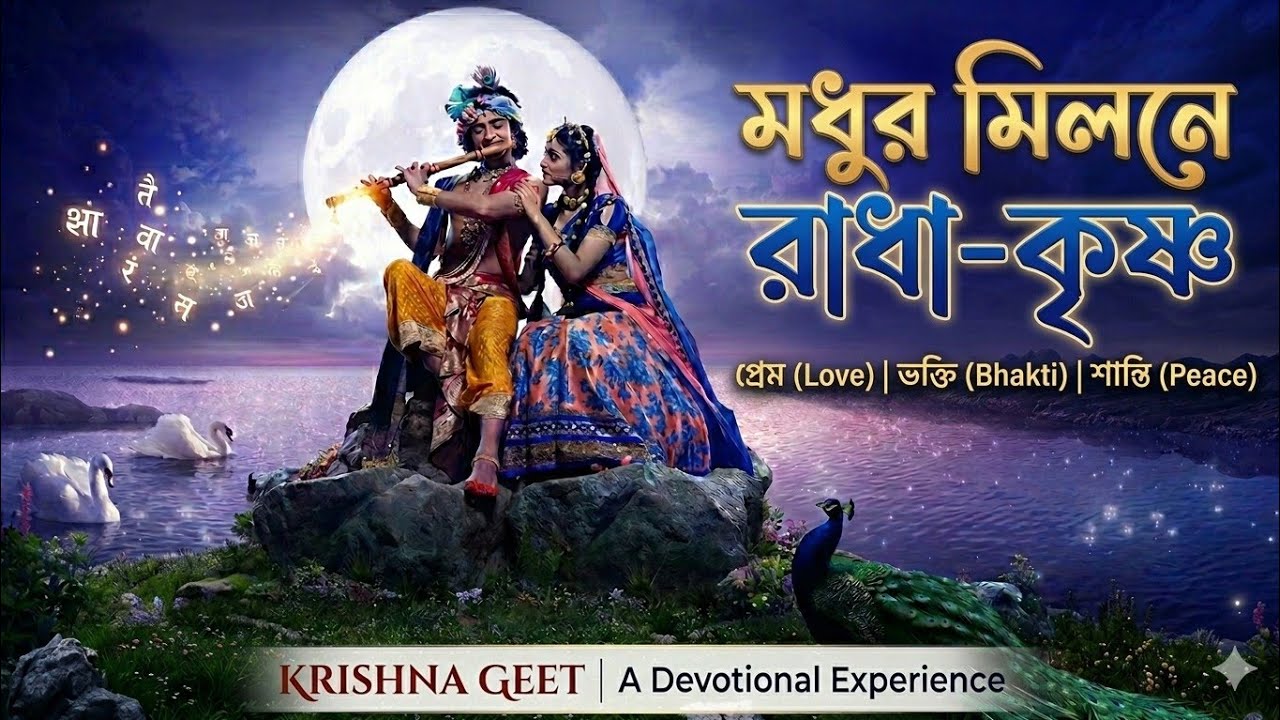 শ্যামা, এসো বসো বৃন্দাবনে 🌸 | রাধা কৃষ্ণ ভজন – শান্তি, ভক্তি ও পজিটিভ শক্তির সুর | সনাতন মিউজিক